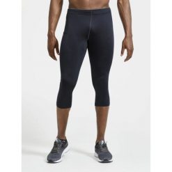 Legginsy Craft adv essence knickers. Czarne legginsy sportowe męskie Craft, s, bez wzorów, z dżerseju, na fitness i siłownię. Za 180.50 zł.