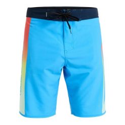 Spodenki boardshort dla Mężczyzn SURFSILK HOLMES 20" Niebieski. Niebieskie szorty męskie Quiksilver, m, bez wzorów, z elastanu. Za 319.99 zł.