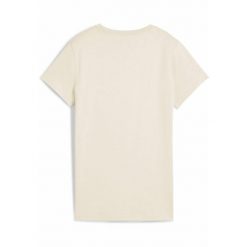 Damska koszulka ESS ELEVATED PUMA No Dye Color Mix. Brązowe koszulki sportowe damskie Puma, l, z aplikacjami, eleganckie, bez kołnierzyka. W wyprzedaży za 64.00 zł.