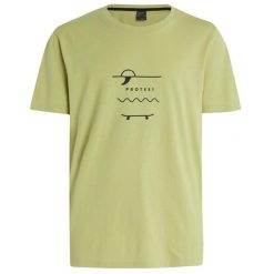 Koszulka męska Protest PRTAHAIRD t-shirt. Zielone t-shirty męskie Protest, m, bez wzorów, bez kołnierzyka. W wyprzedaży za 107.99 zł.