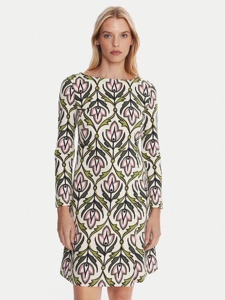 Weekend Max Mara Sukienka codzienna Rampur 2515621031 Zielony Regular Fit. Zielone sukienki damskie Weekend Max Mara, na co dzień, m, bez wzorów, z bawełny, bez kołnierzyka, bez ramiączek, proste. Za 529.99 zł.