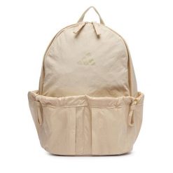 Plecak adidas. Brązowe plecaki damskie Adidas, bez wzorów, sportowe. Za 149.99 zł.