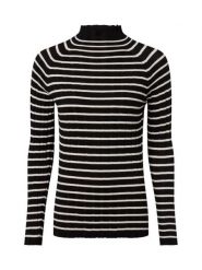 Marie Lund Sweter Kobiety wiskoza czarny, XS. Czarne swetry damskie Marie Lund, xs, bez wzorów, z dzianiny, bez kołnierzyka, bez ramiączek, bez kaptura. Za 159.95 zł.
