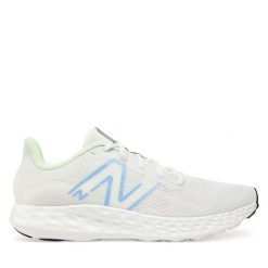 Buty do biegania New Balance. Białe obuwie sportowe damskie New Balance, bez wzorów, do biegania. Za 179.99 zł.