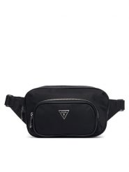 Guess Nerka Milano HMMINY P6331 Czarny. Czarne torebki do ręki damskie Guess, z aplikacjami, z materiału, bez dodatków. Za 364.99 zł.