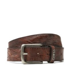 Pasek Męski Guess. Brązowe paski damskie Guess, z aplikacjami. Za 179.99 zł.