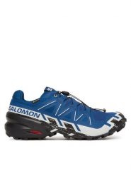 Salomon Buty do biegania Speedcross 6 Gore-Tex L47764900 Niebieski. Niebieskie buty sportowe męskie Salomon, z gore-texu, bez zapięcia, do biegania, gore-tex. Za 529.99 zł.