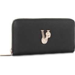 Duży Portfel Damski VERSACE JEANS - E3VSBPV1 70790 899. Czarne portfele damskie marki Versace Jeans, z jeansu. Za 349.00 zł.