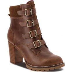 Botki TOMMY HILFIGER - Basic Hiking Heeled FW0FW03570 Winter Cognac 906. Kozaki damskie marki Tommy Hilfiger. W wyprzedaży za 419.00 zł.