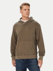 G-Star Raw Bluza Unit D30662 D969 Brązowy ciemny Regular Fit. Brązowe bluzy męskie G-Star, m, bez wzorów, z bawełny, bez kaptura. Za 314.99 zł.