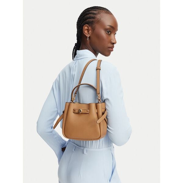 Torebka Tory Burch. Brązowe torebki do ręki damskie Tory Burch, bez wzorów, bez dodatków. Za 1,724.00 zł.