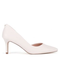 Szpilki Clara Barson. Brązowe szpilki damskie Clara Barson, bez wzorów, bez obcasa, bez zapięcia. Za 129.99 zł.