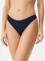 Tommy Hilfiger Stringi UW0UW05214 Granatowy. Niebieskie stringi damskie Tommy Hilfiger, s, bez wzorów, z syntetyku. Za 69.99 zł.