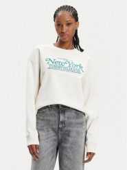 Tommy Jeans Bluza Varsity DW0DW17786 Écru Boxy Fit. Bluzy damskie Tommy Jeans, xl, bez wzorów, z bawełny, bez kaptura. Za 279.99 zł.