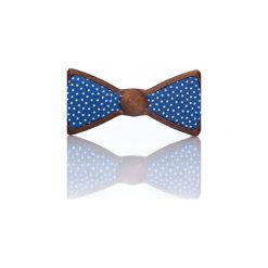 Blue Sky – Drewniana Muszka w Gwiazdki do Koszuli. Niebieskie krawaty i muchy Woodenlife, z bawełny. Za 119.00 zł.