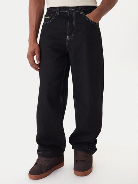 DC Shoes Jeansy Worker Baggy Denim Rbt ADYDP03079 Czarny Baggy Fit. Czarne jeansy męskie DC Shoes. Za 259.99 zł.