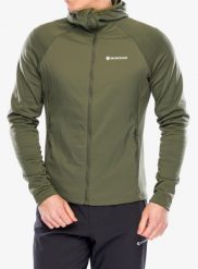 Bluza z kapturem męska Montane Sirocco Lite Hoodie. Zielone bluzy męskie Montane, m, bez wzorów, z materiału, z kapturem. Za 592.89 zł.