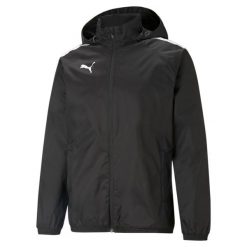 Puma teamLIGA All Weather kurtka. Czarne kurtki męskie Puma, m, bez wzorów, sportowe, bez kaptura. Za 208.50 zł.