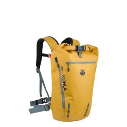 Plecak górski Kohla Rock 24L - lemon curry/stormy sea. Żółte plecaki damskie KOHLA, bez wzorów, rockowe. Za 650.99 zł.