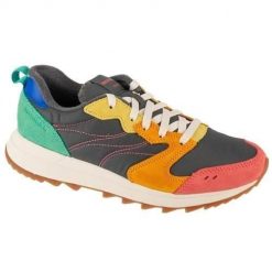 Buty do chodzenia damskie Merrell Alpine 83. Szare obuwie sportowe damskie Merrell, bez wzorów, z gumy, trekkingowe. Za 349.99 zł.