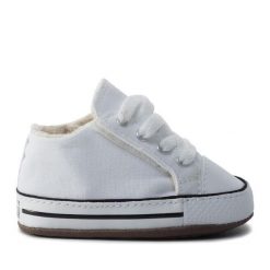 Tenisówki Converse. Białe półbuty chłopięce Converse, bez wzorów, bez zapięcia. Za 129.99 zł.