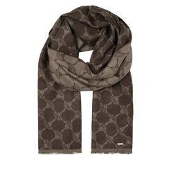 Szal JOOP!. Brązowe szaliki męskie JOOP!, bez wzorów. Za 209.99 zł.