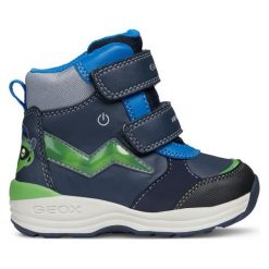 Geox Buty Zimowe Za Kostkę Chłopięce New Gulp 24 Niebieski. Buty zimowe chłopięce marki Geox. Za 349.00 zł.
