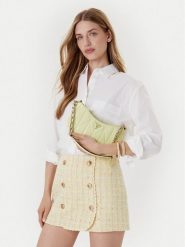 Guess Torebka Aldina HWGG96 63170 Żółty. Żółte torebki do ręki damskie Guess, z aplikacjami, ze skóry, bez dodatków. Za 319.99 zł.