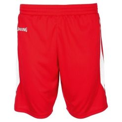 Szorty damskie Spalding 4HER III. Białe szorty sportowe damskie Spalding, bez wzorów, z tkaniny, sportowe, do koszykówki. W wyprzedaży za 107.00 zł.