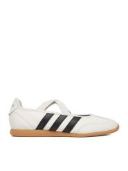 Adidas Baleriny CEO-BARREDA MARY JANE J JP6736 Biały. Białe baleriny damskie Adidas, bez wzorów, z materiału, bez obcasa. Za 219.99 zł.