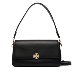 Torebka Tory Burch. Czarne torebki do ręki damskie Tory Burch, bez wzorów, klasyczne, bez dodatków. Za 2,164.00 zł.