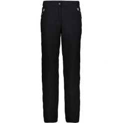 Spodnie damskie narciarskie CMP 3W18596CF. Czarne spodnie materiałowe damskie CMP, l, bez wzorów, z materiału, narciarskie. Za 349.99 zł.