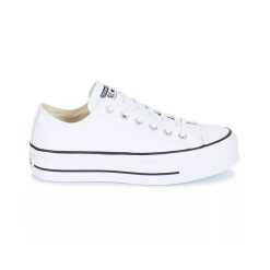 Trampki Converse Chuck Taylor All Star Lift, Dla obu płci. Białe obuwie sportowe damskie Converse, bez wzorów. Za 371.80 zł.