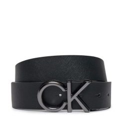 Pasek Męski Calvin Klein. Czarne paski damskie Calvin Klein, bez wzorów. Za 179.99 zł.