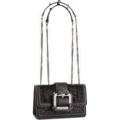 Torebka PATRIZIA PEPE - 2V8210/A4Q0-XS93 Black Velvet/Glitt. Czarne torebki do ręki damskie Patrizia Pepe, ze skóry. Za 1,739.00 zł.