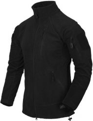 Helikon-Tex Bluza ALPHA TACTICAL - Grid Fleece - Czarna. Czarne bluzy męskie HELIKON-TEX, m, bez wzorów, bez kaptura. Za 205.63 zł.