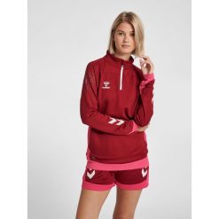 Top treningowy dla kobiet Hummel hmlLEAD. Brązowe bluzy sportowe damskie Hummel, xs, bez wzorów, bez kaptura, do piłki nożnej. W wyprzedaży za 159.00 zł.
