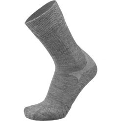 Skarpety trekkingowe damskie z wełną merino Meindl MT7 Lady. Szare skarpety damskie Meindl, bez wzorów, z elastanu. Za 109.90 zł.