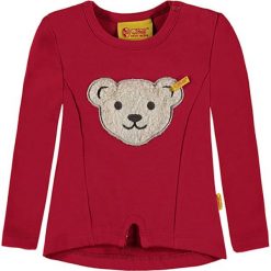 Bluza w kolorze czerwonym. Bluzy dla dziewczynek marki Steiff. W wyprzedaży za 62.95 zł.