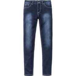 Dżinsy Power Stretch Skinny Fit Straight bonprix ciemnoniebieski "stone used". Jeansy męskie marki Giacomo Conti. Za 99.99 zł.
