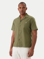 Polo Ralph Lauren Koszula 710980423502 Zielony Regular Fit. Zielone koszule męskie Polo Ralph Lauren, m, bez wzorów, z bawełny, bez kołnierzyka, bez ramiączek. Za 609.99 zł.