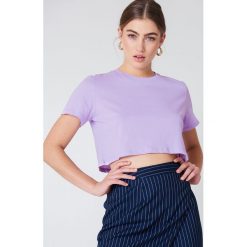 NA-KD Basic Krótki T-shirt oversize - Purple. T-shirty damskie marki NA-KD Basic. Za 27.95 zł.