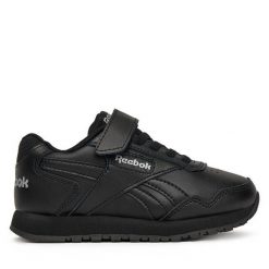 Sneakersy Reebok. Czarne trampki i tenisówki chłopięce Reebok, bez wzorów, bez zapięcia. Za 159.99 zł.