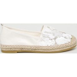 Answear - Espadryle Lisa. Szare espadryle damskie ANSWEAR, z materiału. W wyprzedaży za 69.90 zł.