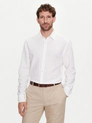 Boss Koszula C-Hal-Kent-C4-232 50513661 Biały Casual Fit. Białe koszule męskie Boss, m, bez wzorów, z bawełny, casualowe, bez kołnierzyka, bez ramiączek. Za 839.99 zł.