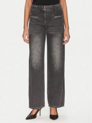 Morgan Jeansy 251-PELI Szary Wide Leg. Szare jeansy damskie Morgan. Za 199.99 zł.
