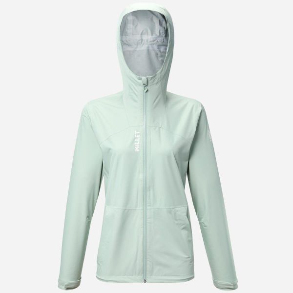 Kurtka trekkingowa Seneca 2,5L. Zielone kurtki damskie Millet, l, bez wzorów, z materiału, bez kaptura. Za 704.95 zł.
