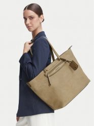 MICHAEL Michael Kors Torebka 30F6ATVT4S Khaki. Brązowe torebki do ręki damskie MICHAEL Michael Kors, bez wzorów, ze skóry, bez dodatków. Za 1,429.00 zł.
