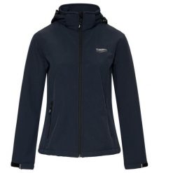 Damska kurtka Nordberg Soft Shell. Brązowe kurtki damskie NORDBERG, bez wzorów, z materiału, bez kaptura. Za 460.99 zł.