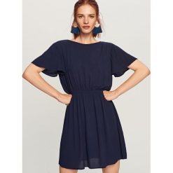 Sukienka mini ReDesign - Granatowy. Niebieskie sukienki damskie Reserved. Za 299.99 zł.